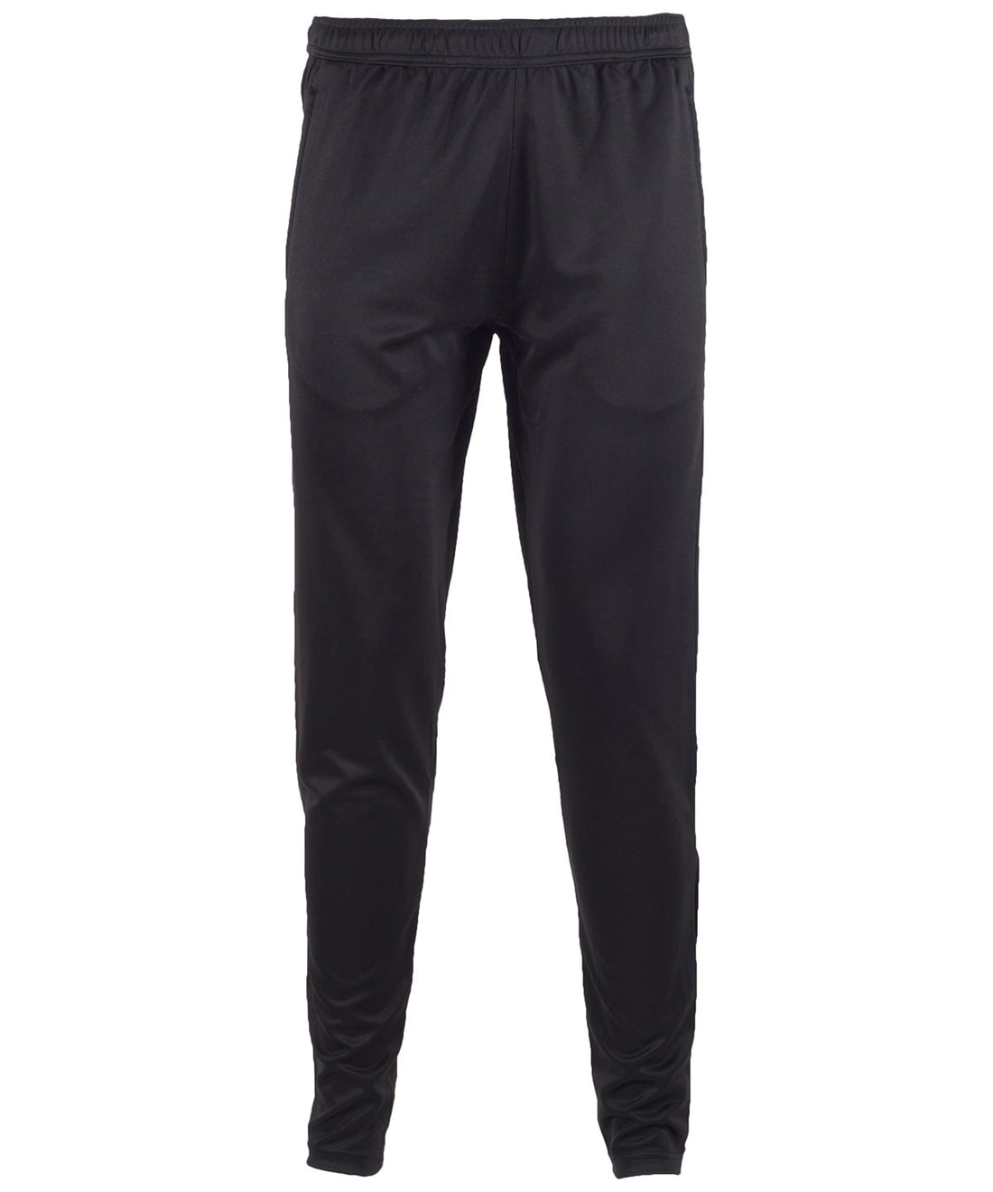 Slim leg training pants in Black