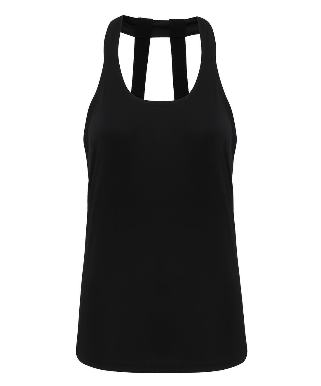 Women's TriDri® double strap back vest in Black
