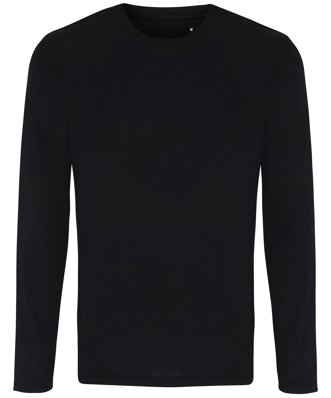 TriDri® long sleeve performance t-shirt in Black