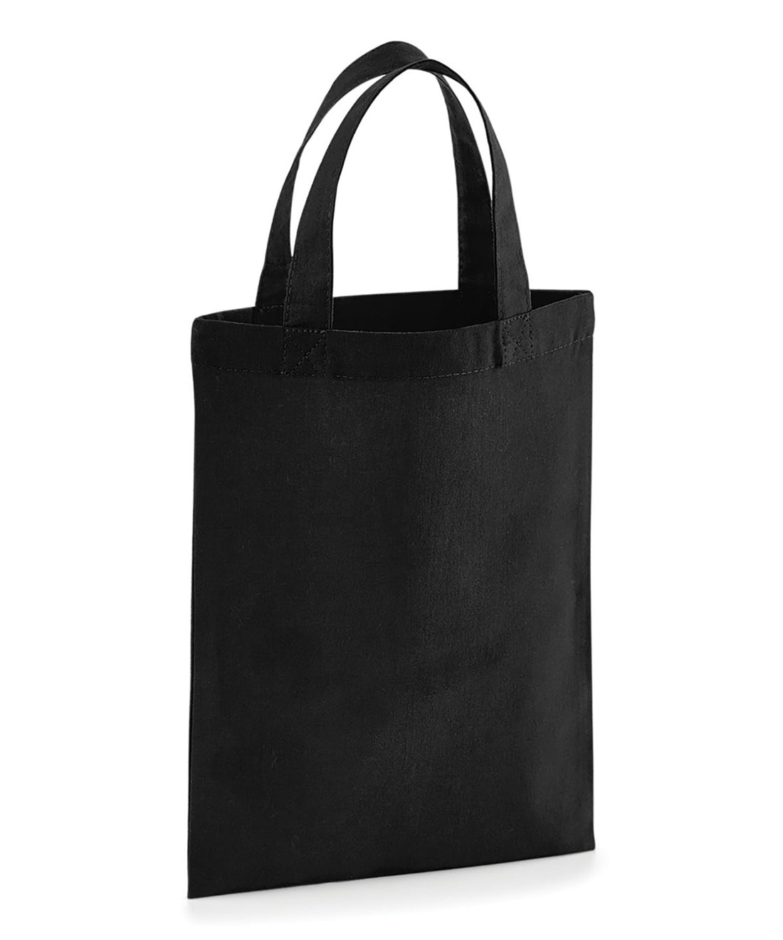 Cotton party bag for life in Black
