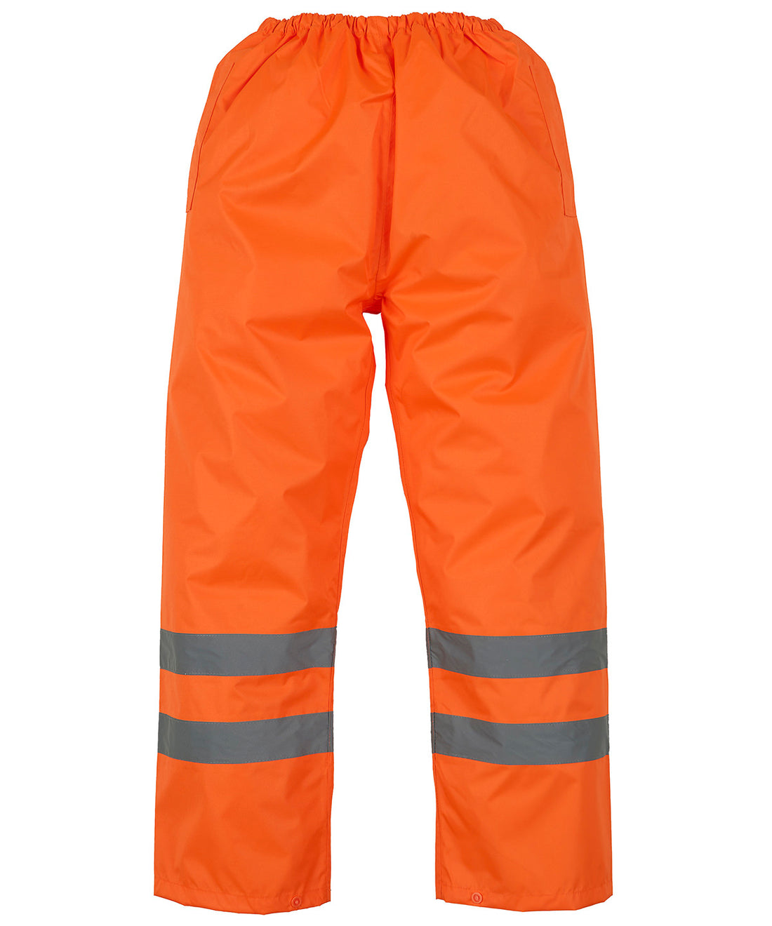 Hi-vis waterproof overtrousers (HVS462) in Orange