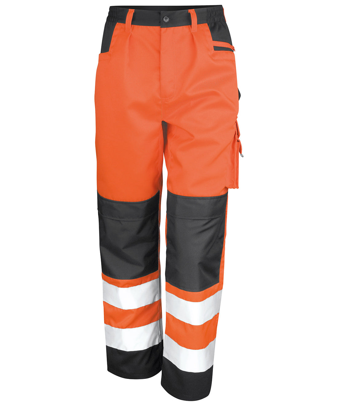 Safety cargo trousers in Orange