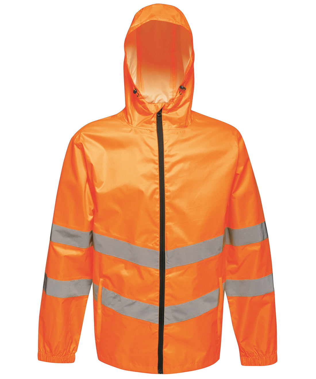 High-vis pro pack-away jacket in Orange