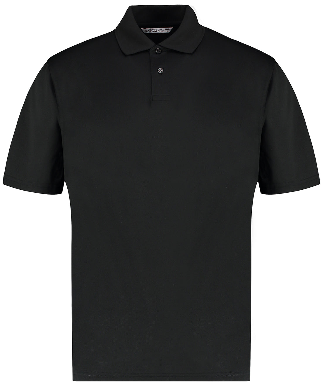 Regular fit Superwash® 60° piqué polo with Cooltex® plus in Black