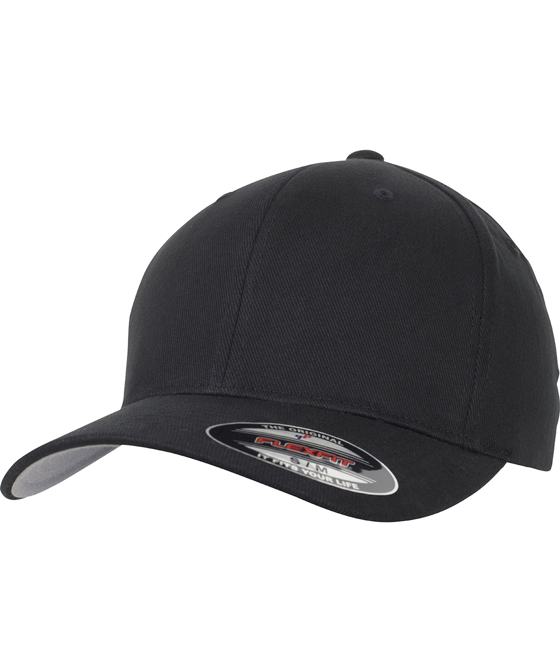 Flexfit brushed twill (6377) in Black