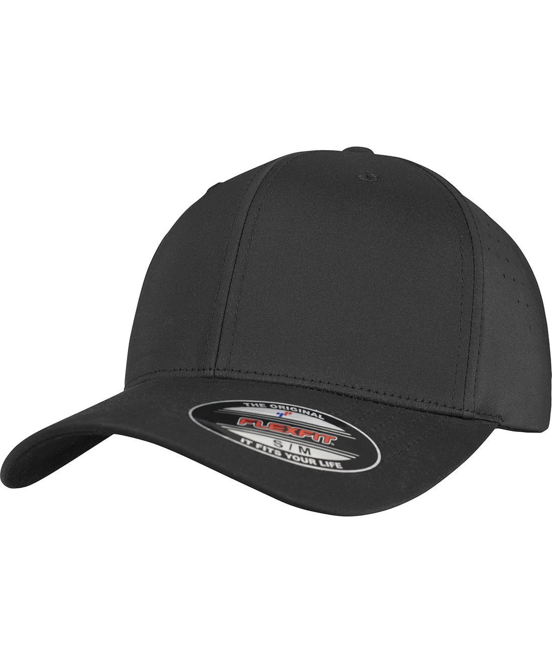 Flexfit perforated cap (6277P) in Black