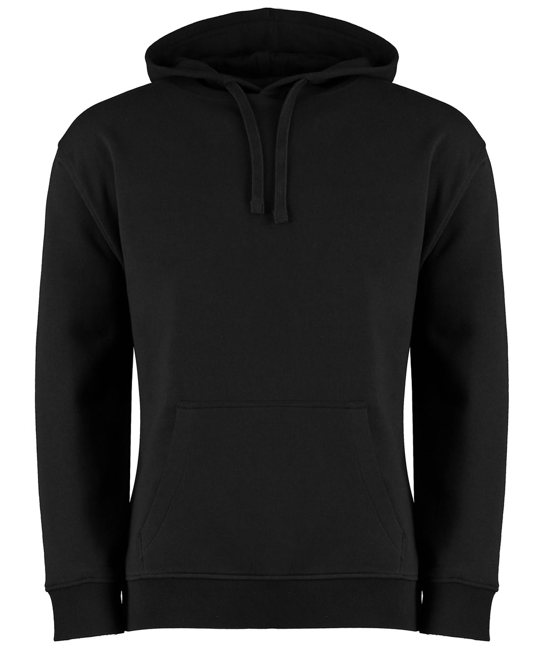 Regular fit hoodie in Black