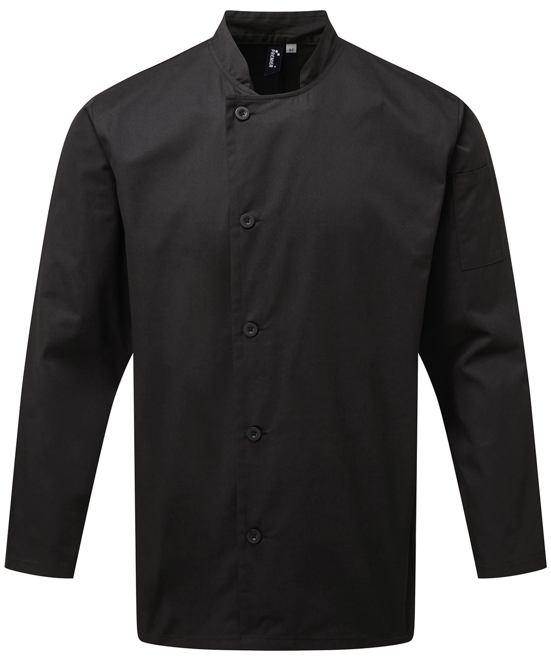 Chef's essential long sleeve jacket in Black