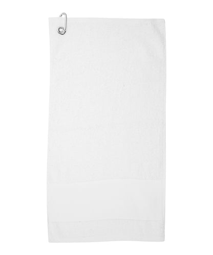 Printable border golf towel