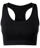 TriDri® seamless '3D fit' multi-sport sculpt solid colour bra