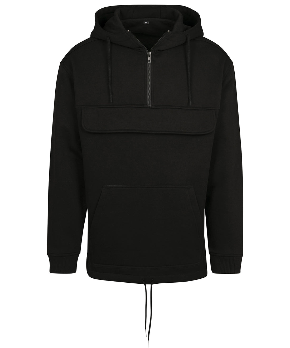 Sweat pullover hoodie in Black