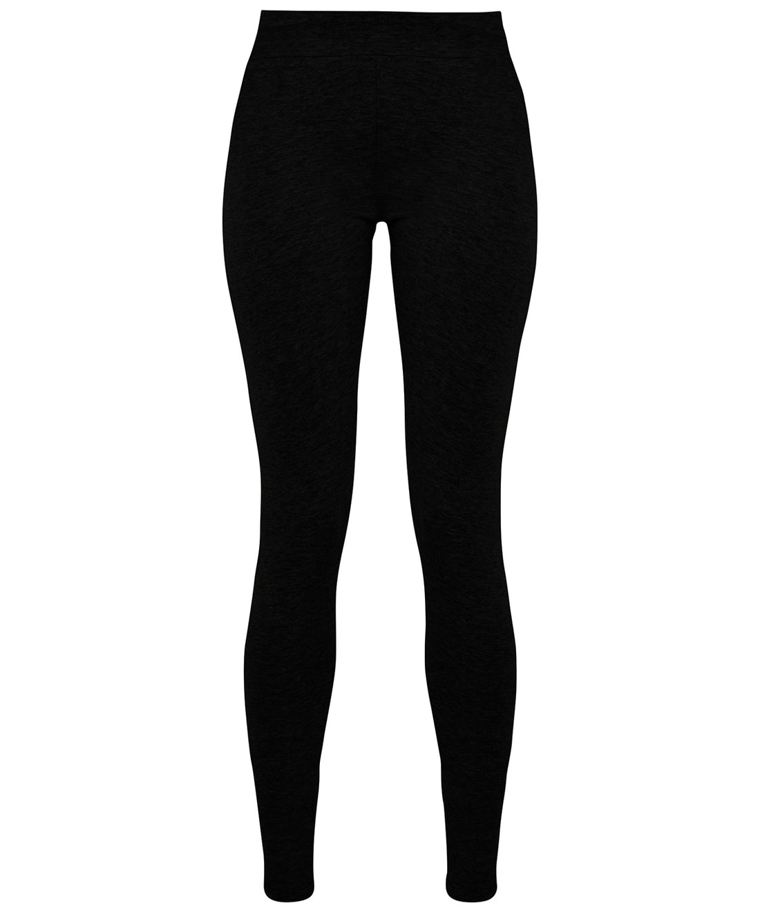 Women's stretch Jersey leggings in Black