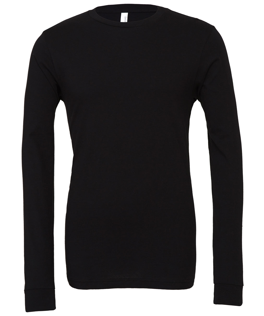 Unisex Jersey long sleeve tee in Black