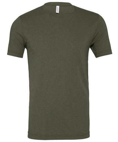 Unisex triblend crew neck t-shirt