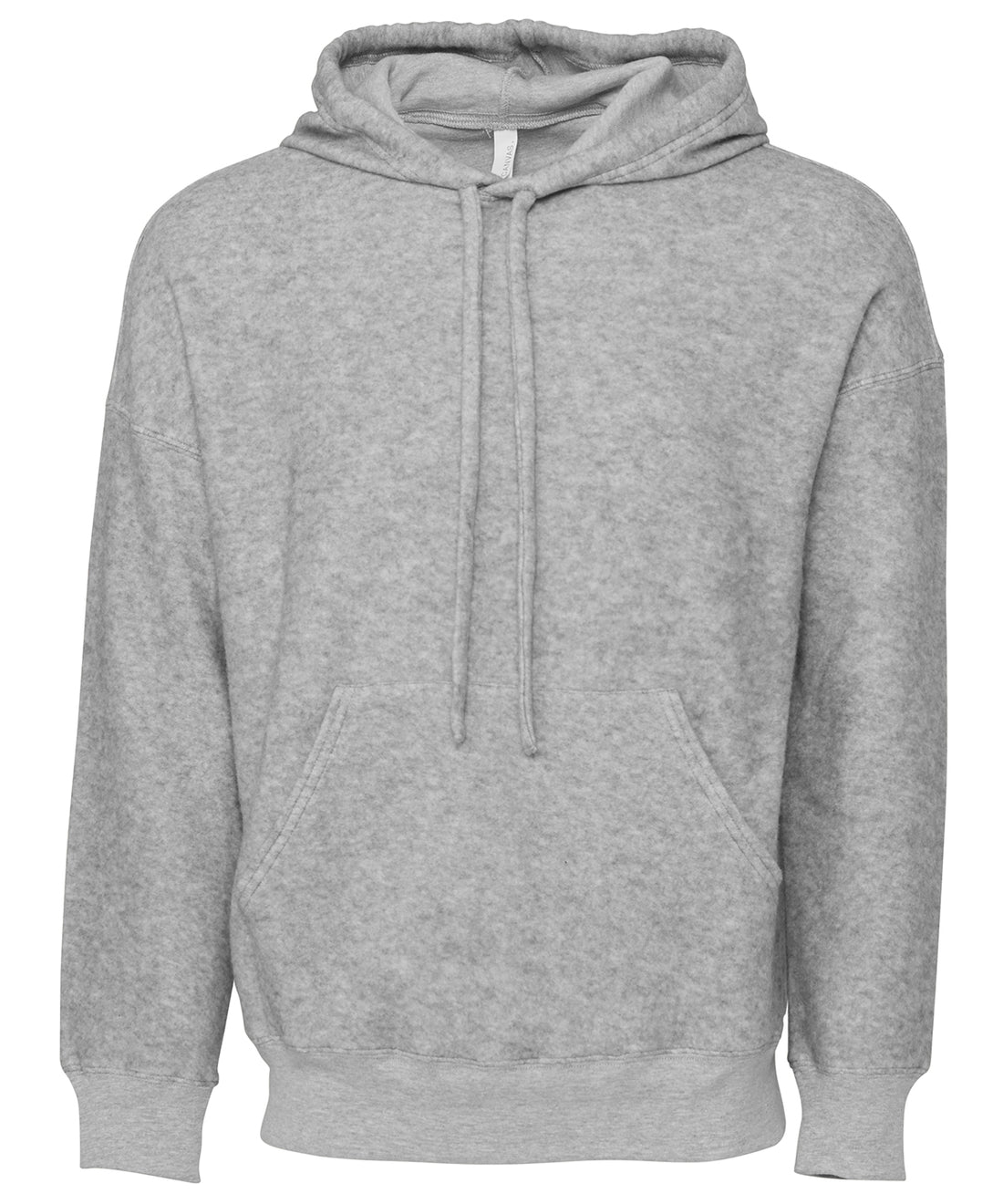Unisex sueded fleece pullover hoodie in Athletic Heather