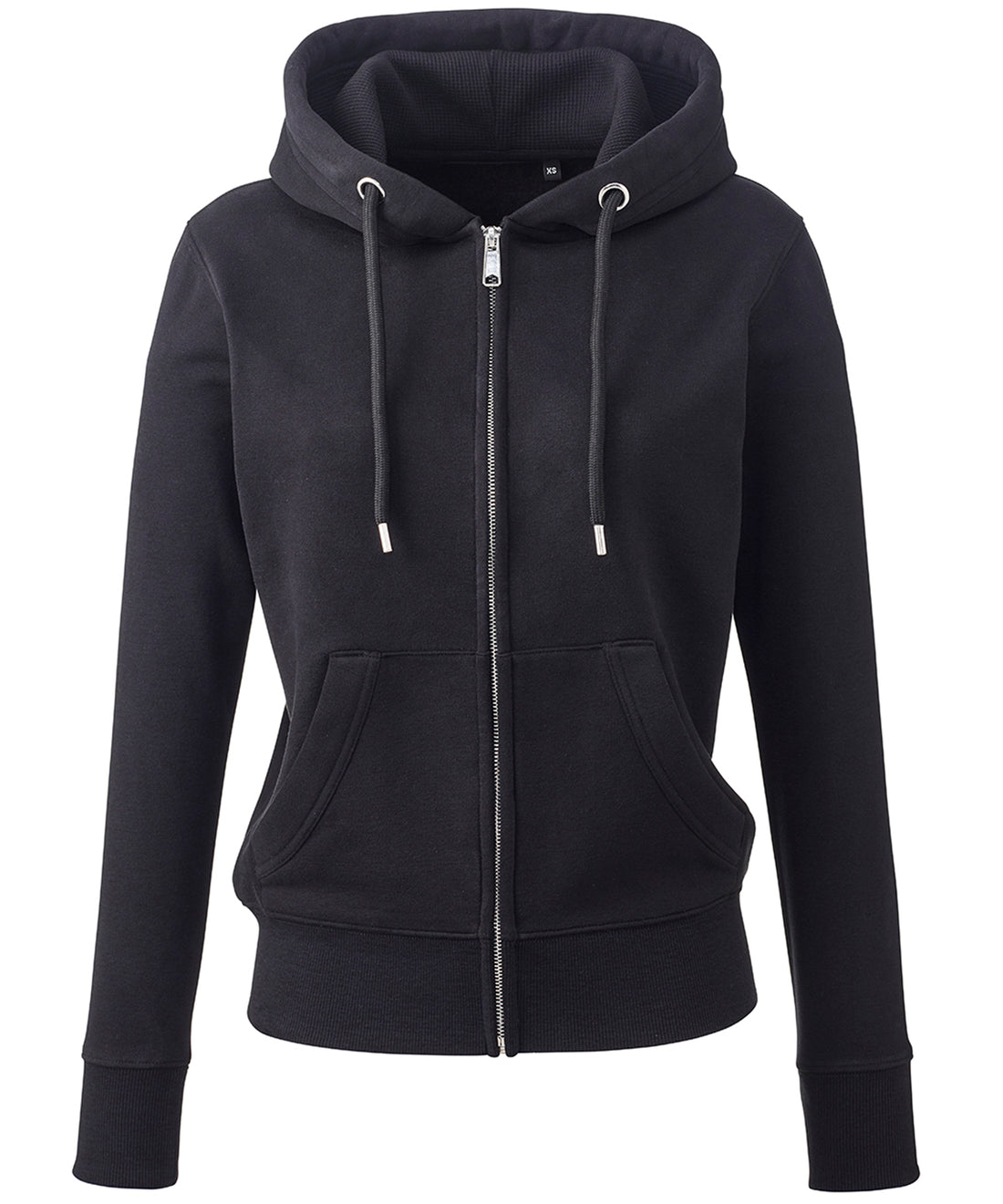 Women's Anthem full-zip hoodie in Black