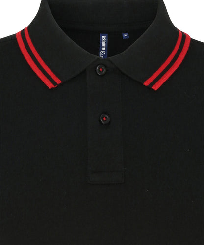 Classic fit tipped polo
