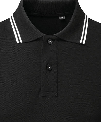 Classic fit tipped polo