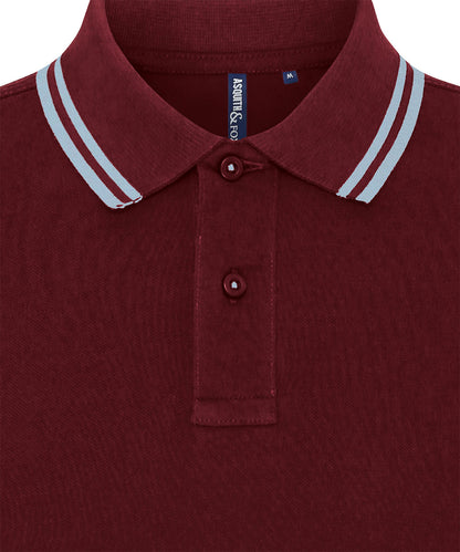 Classic fit tipped polo