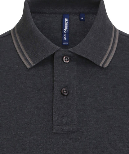 Classic fit tipped polo