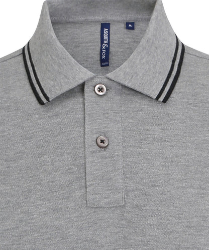 Classic fit tipped polo