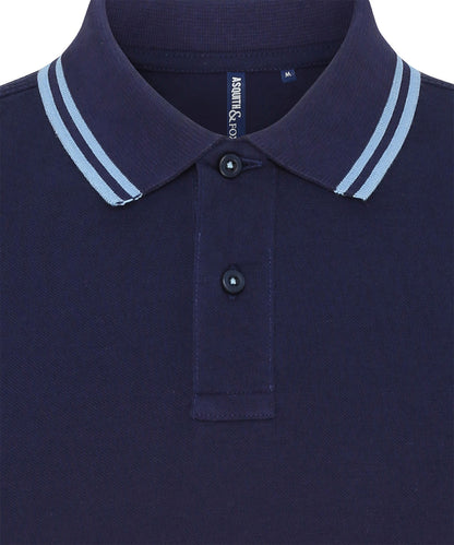 Classic fit tipped polo