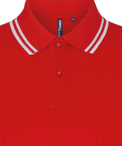 Classic fit tipped polo