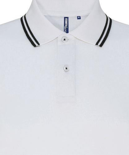 Classic fit tipped polo