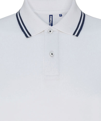 Classic fit tipped polo