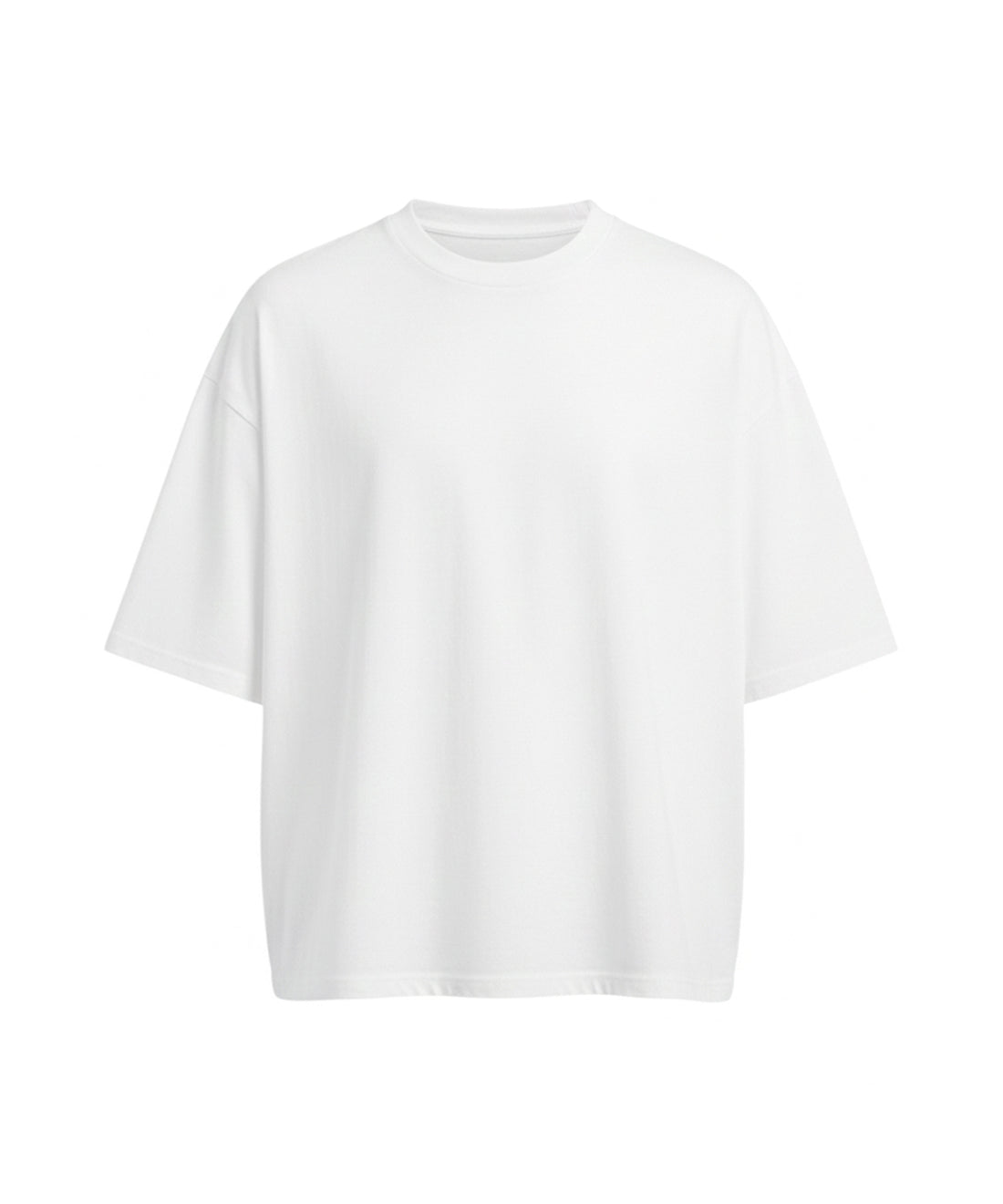 AWDis 240 boxy cropped T in Arctic White