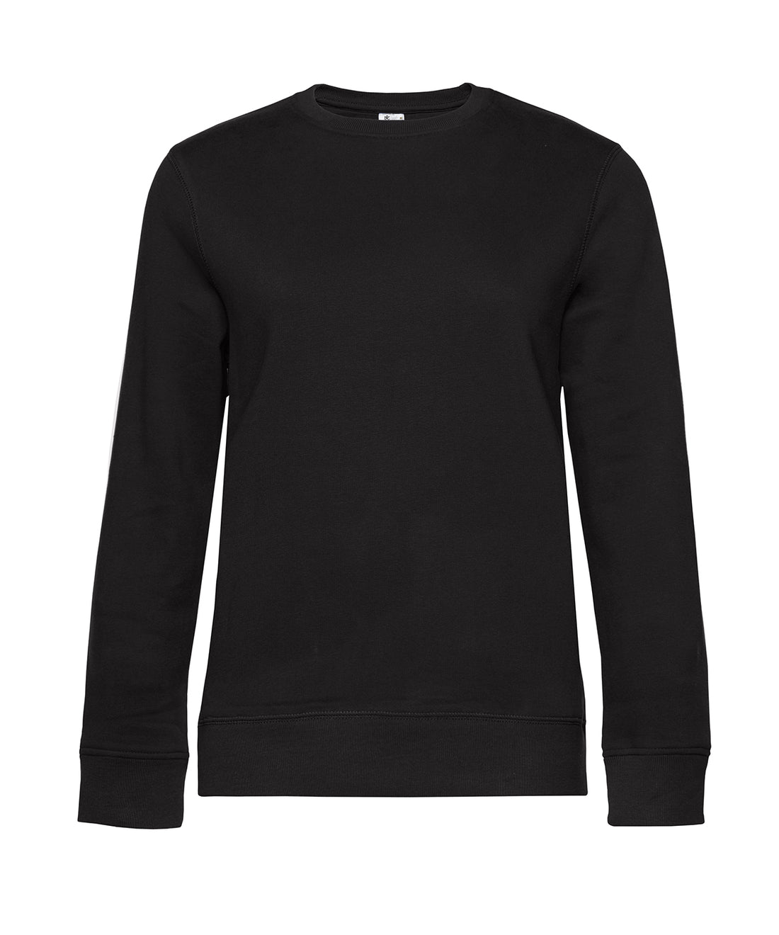 B&C Queen crew neck in Black Pure