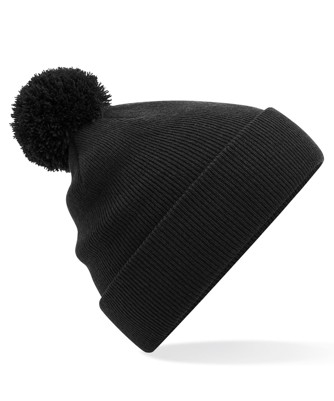 Junior original pom pom beanie in Black