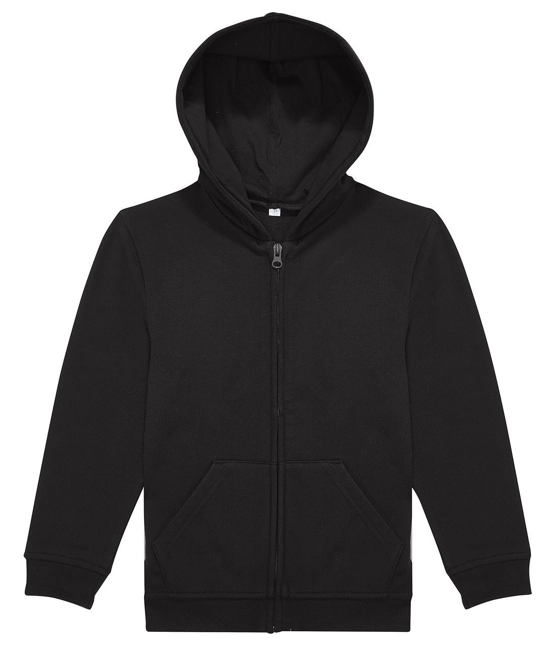 B&C ID.334 zip hoodie /kids in Black