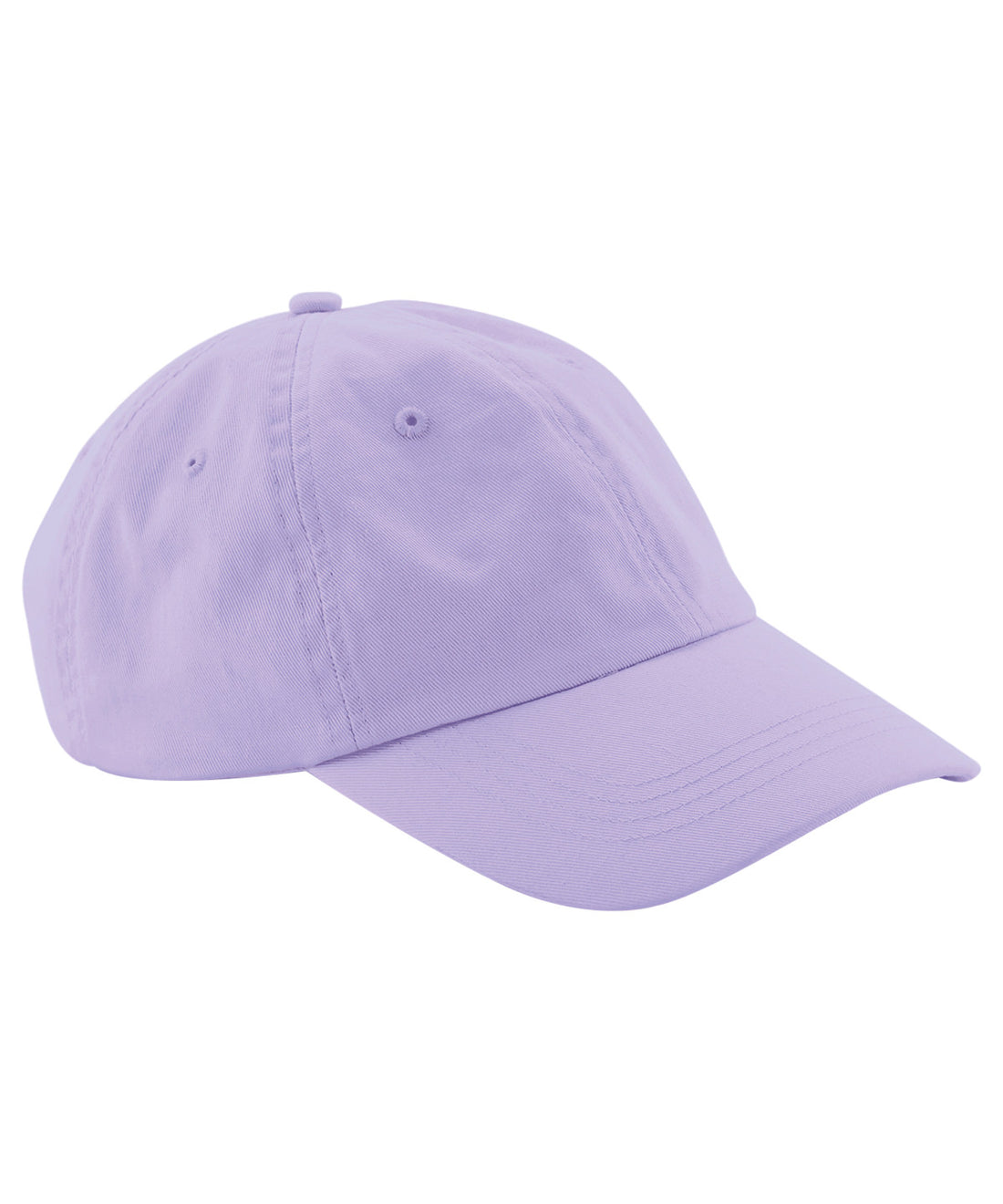 Junior low-profile 6-panel dad cap in Lavender