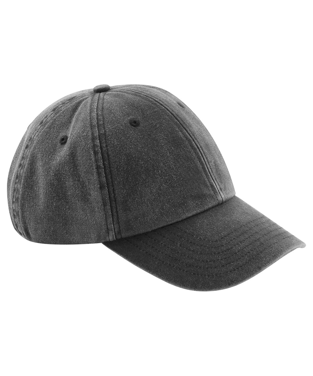 Junior low-profile vintage cap in Vintage Black