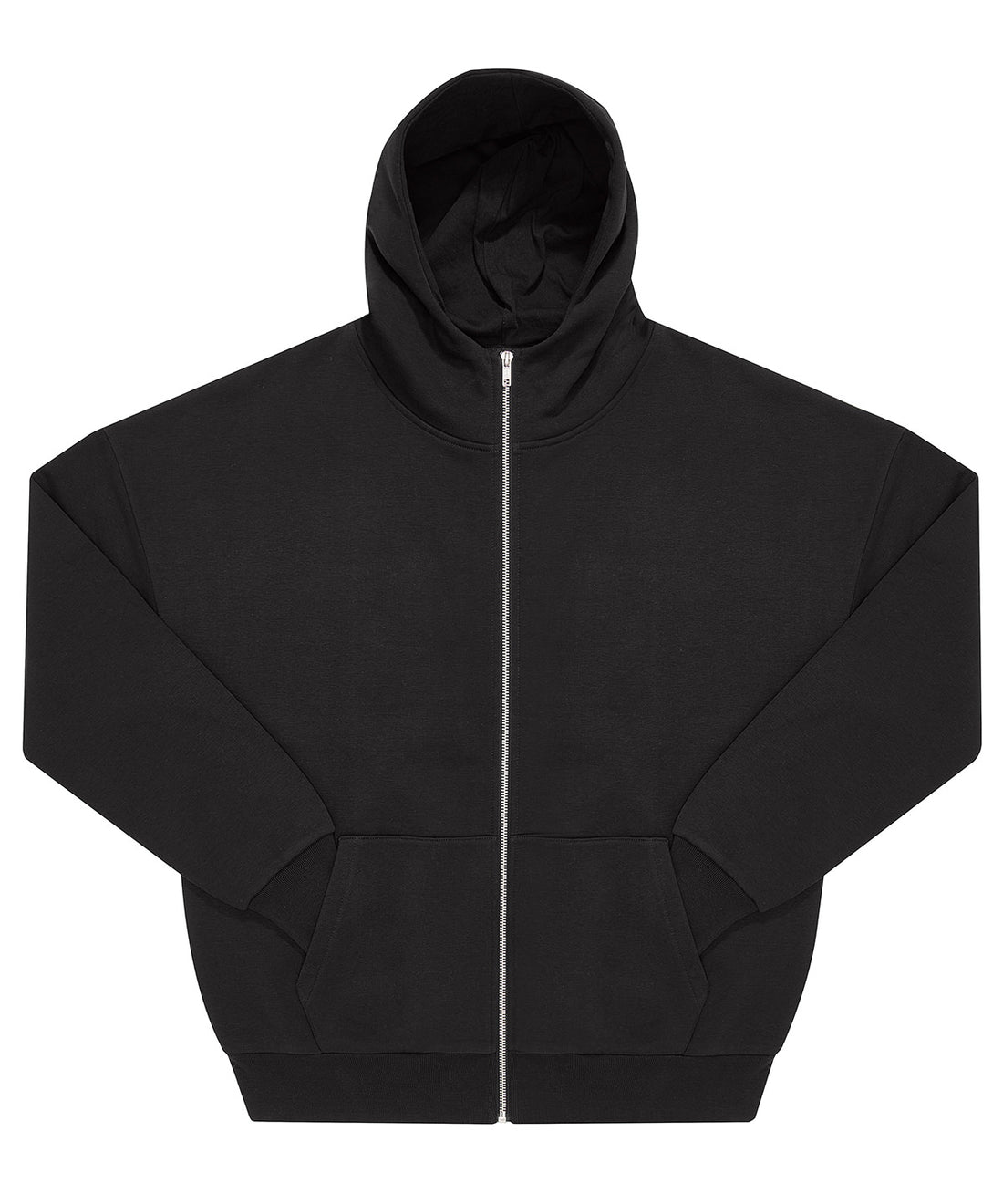 B&C Influence zip hood in Black