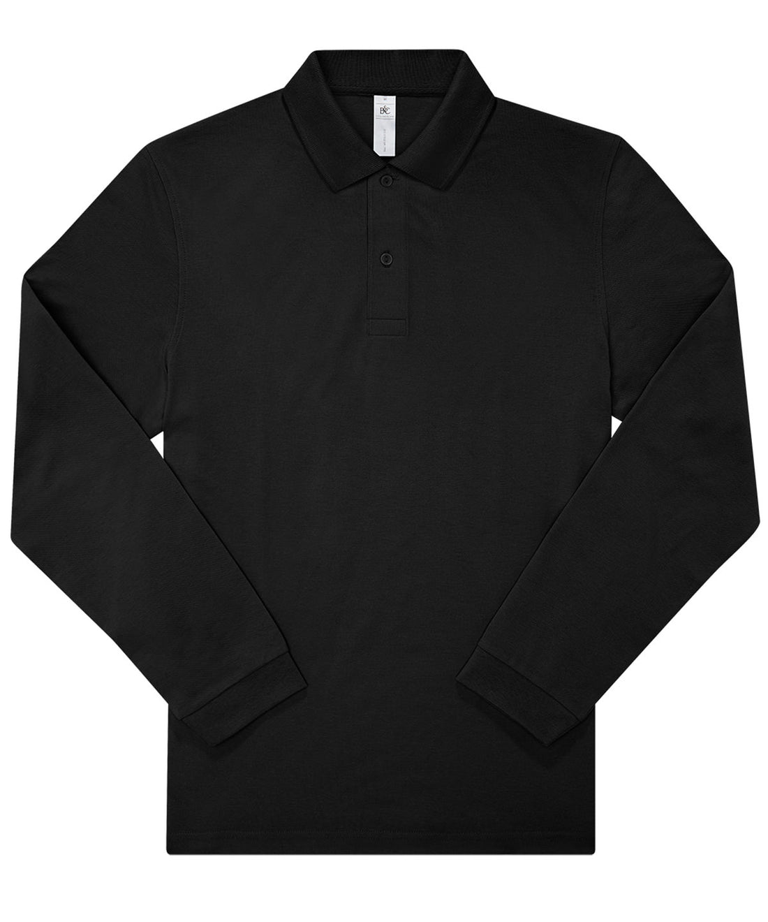 B&C My Polo 210 LSL in Black