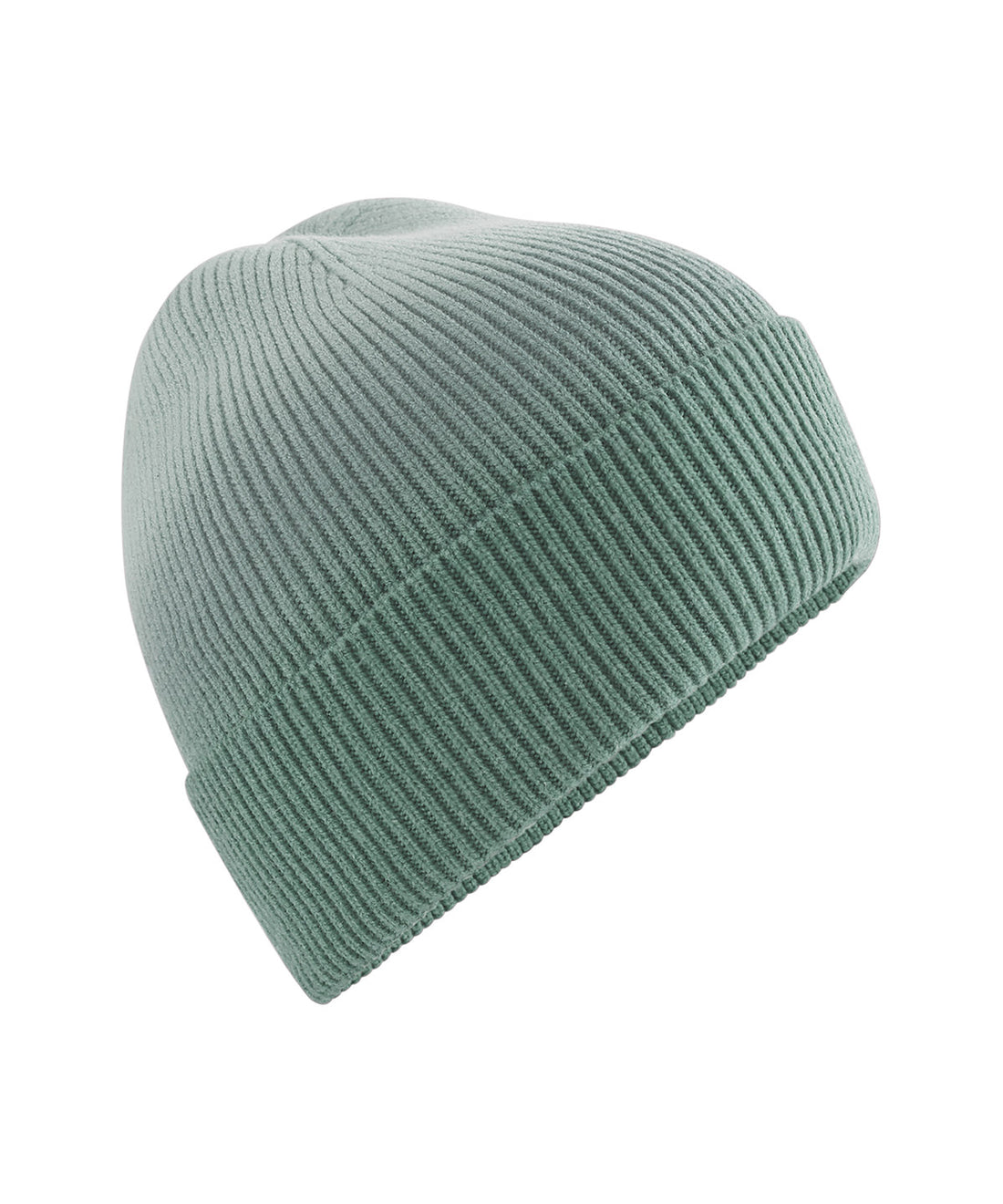 Dip-dye beanie in Dusty Green Dip Dye