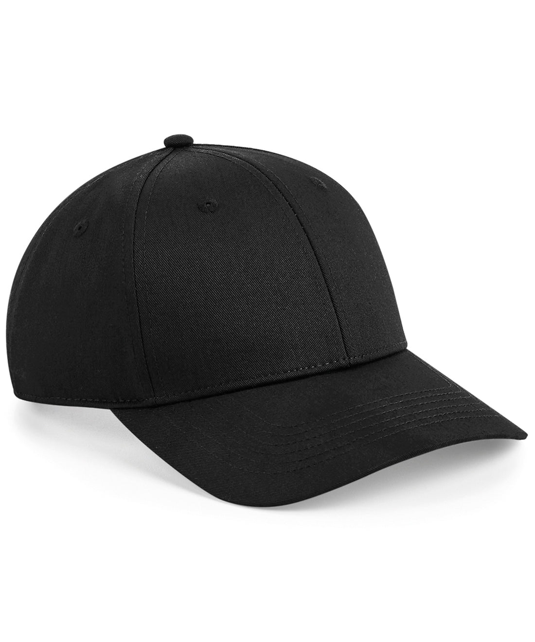 Urbanwear 6-panel snapback in Black