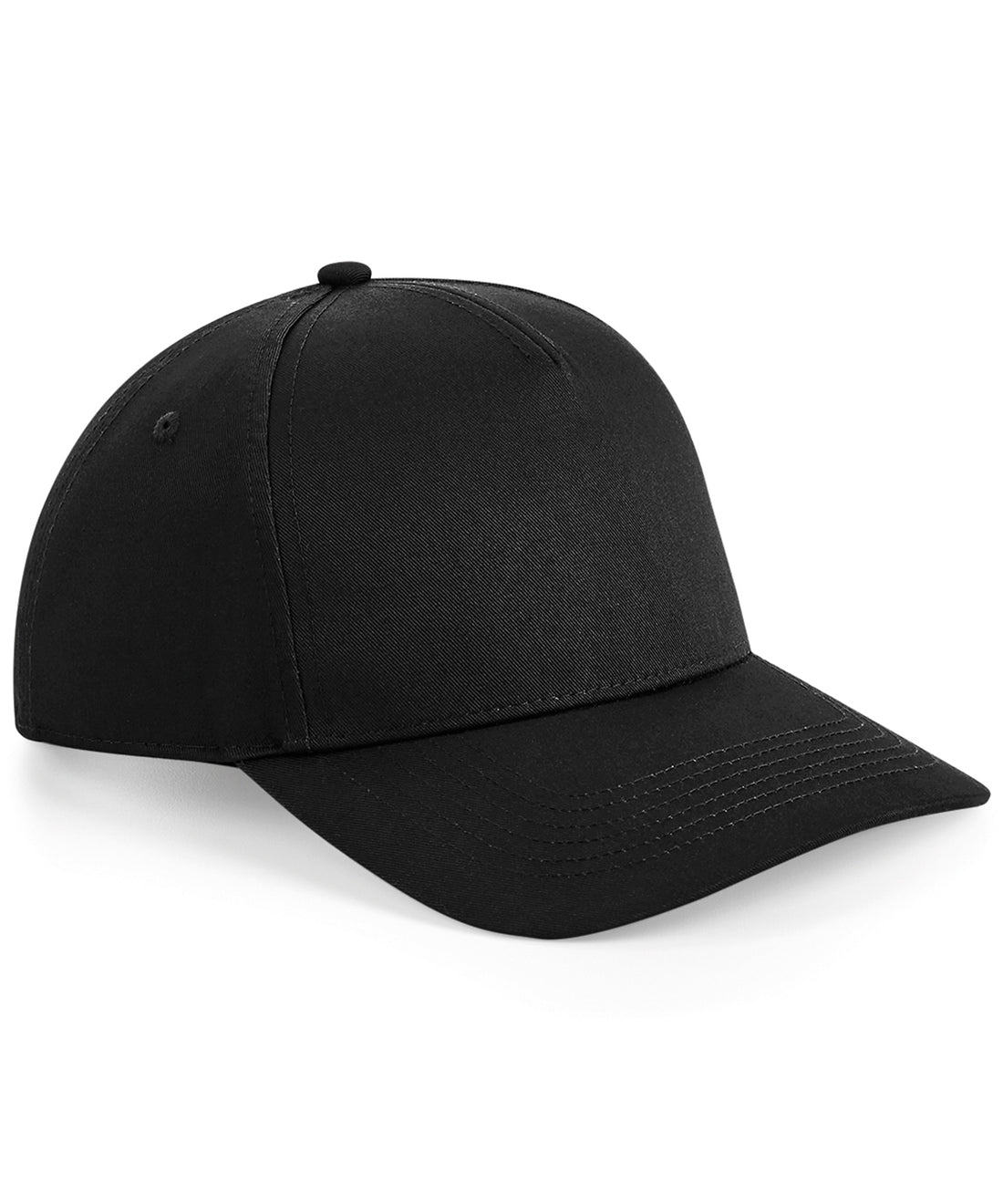 Urbanwear 5-panel snapback in Black
