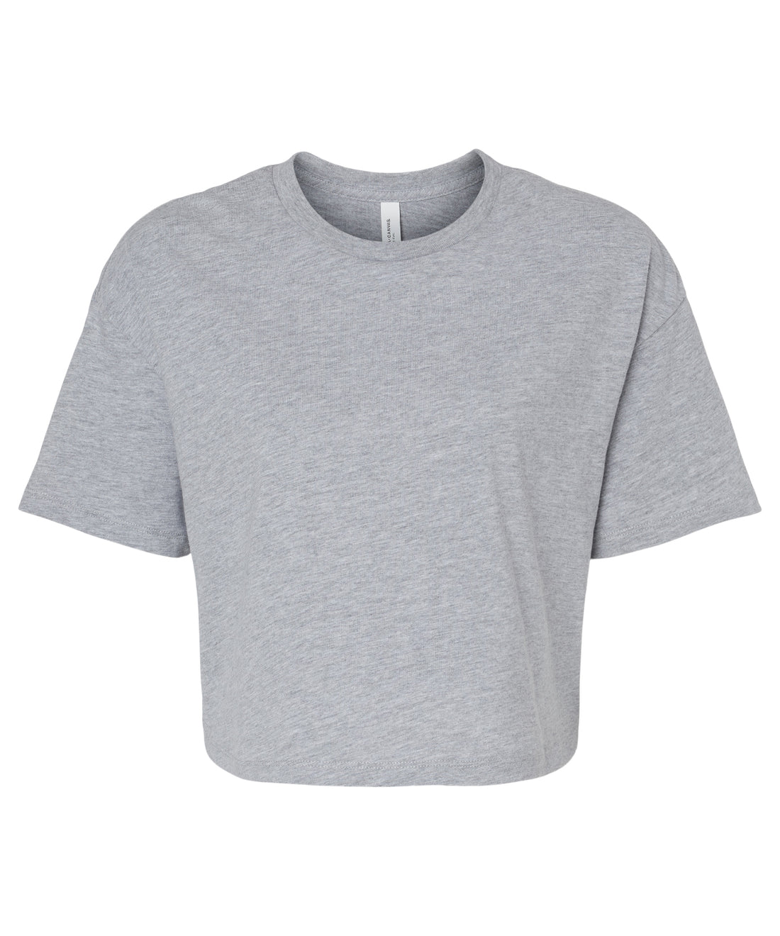 Women’s Jersey crop tee in Athletic Heather