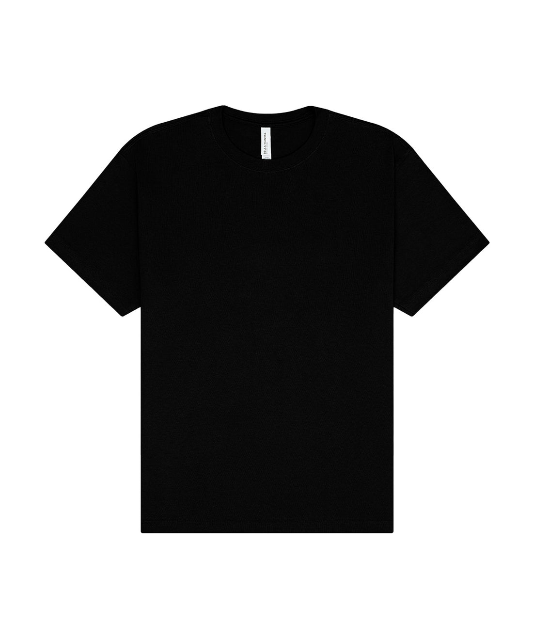 Unisex short sleeve heavy tee in Black