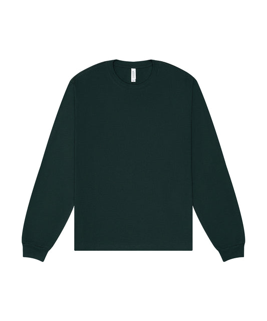 Unisex heavy boxy long sleeve tee