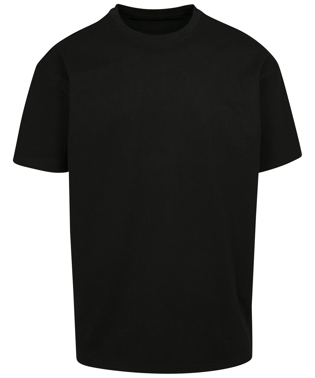 Heavy oversized tee in Black