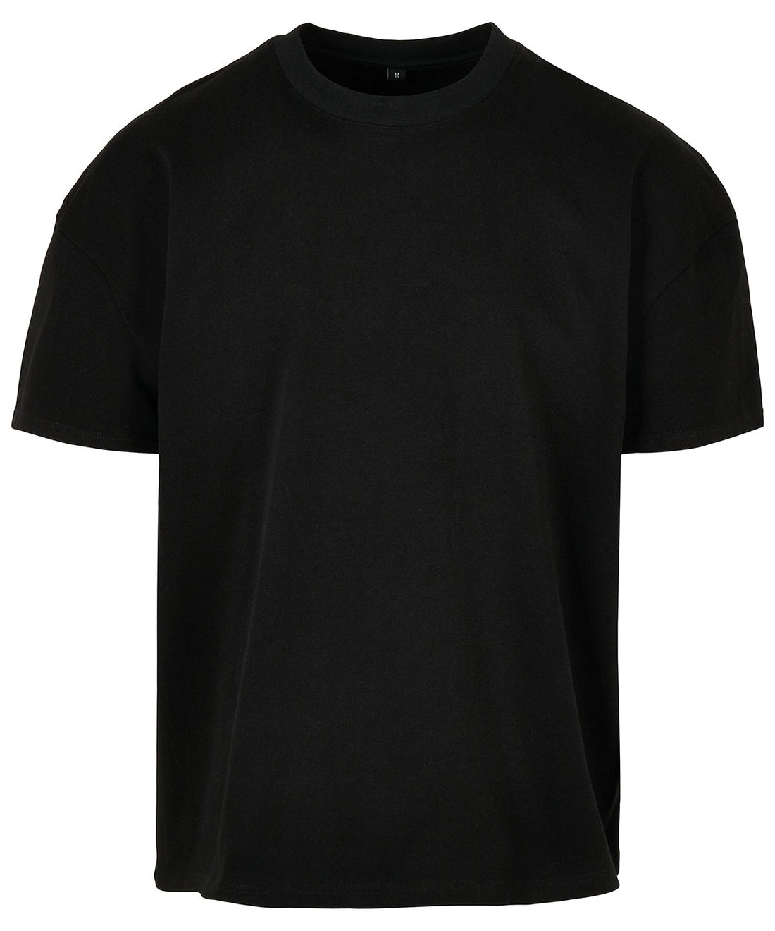 Ultra heavy cotton box tee in Black
