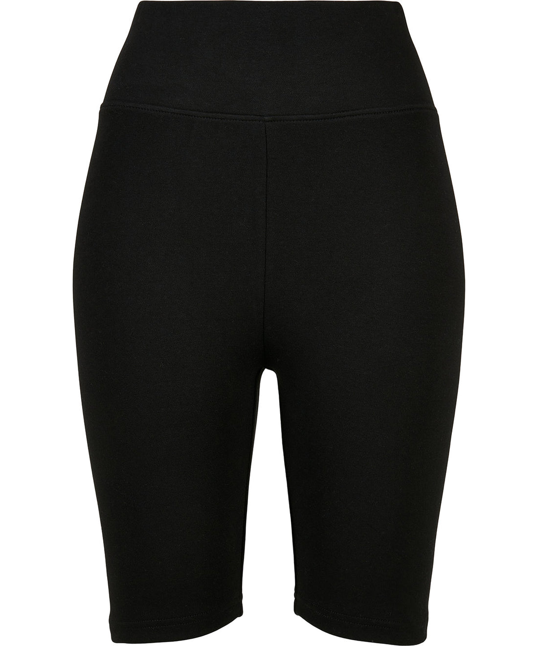 Women's high waist cycle shorts in Black