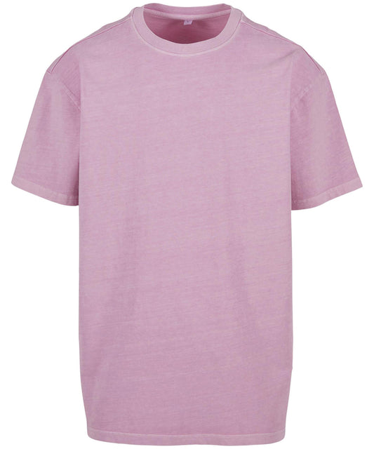 Acid washed heavy oversized tee