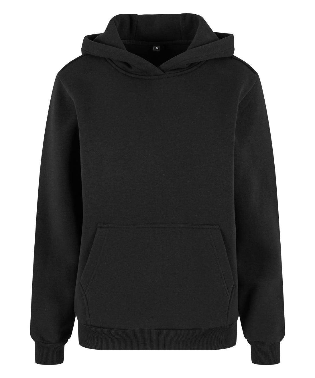 Women’s fluffy hoodie in Black