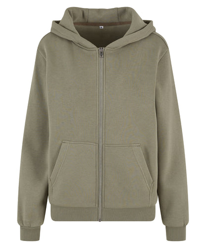 Women’s fluffy zip hoodie