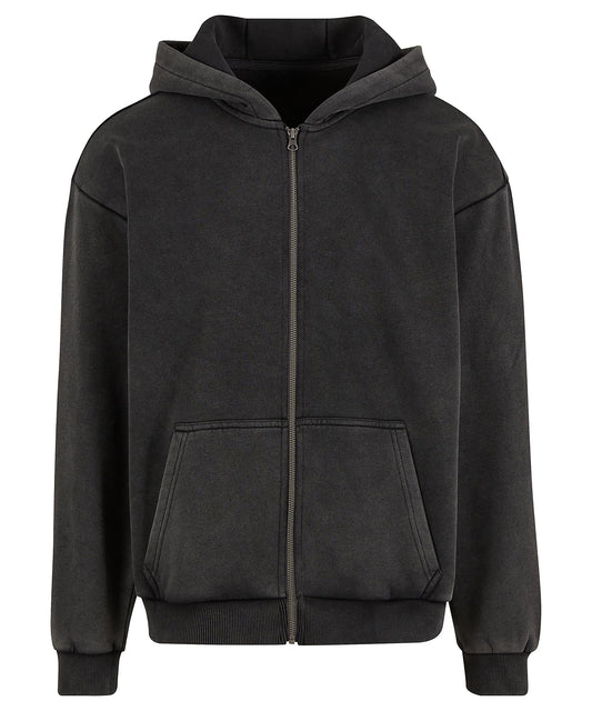 Vintage heavy zip hoodie